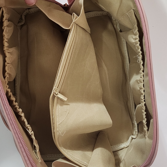 Rose of No Man’s Land Zipper Makeup Pouch Travel Bag NWOT - Picture 5 of 5